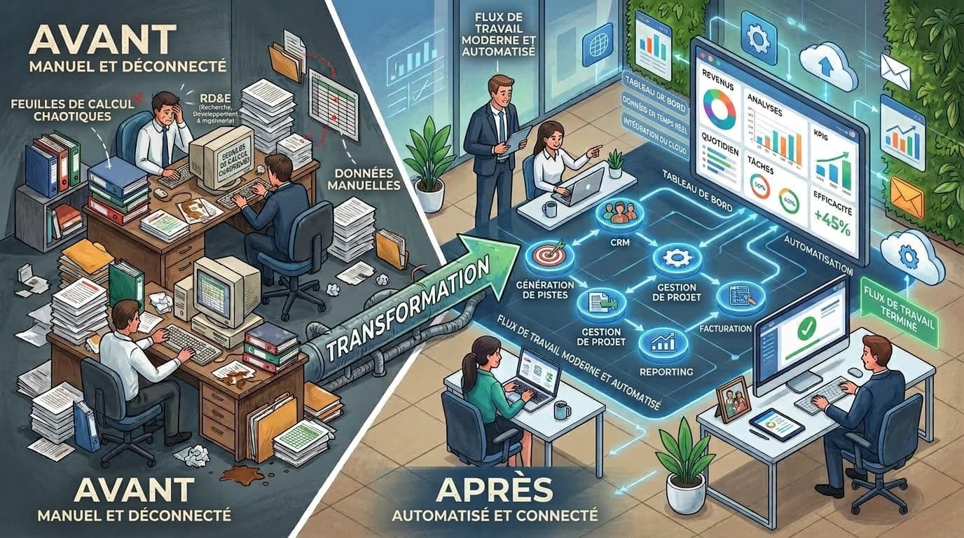 Comment l’automatisation aide les petites entreprises à gagner du temps